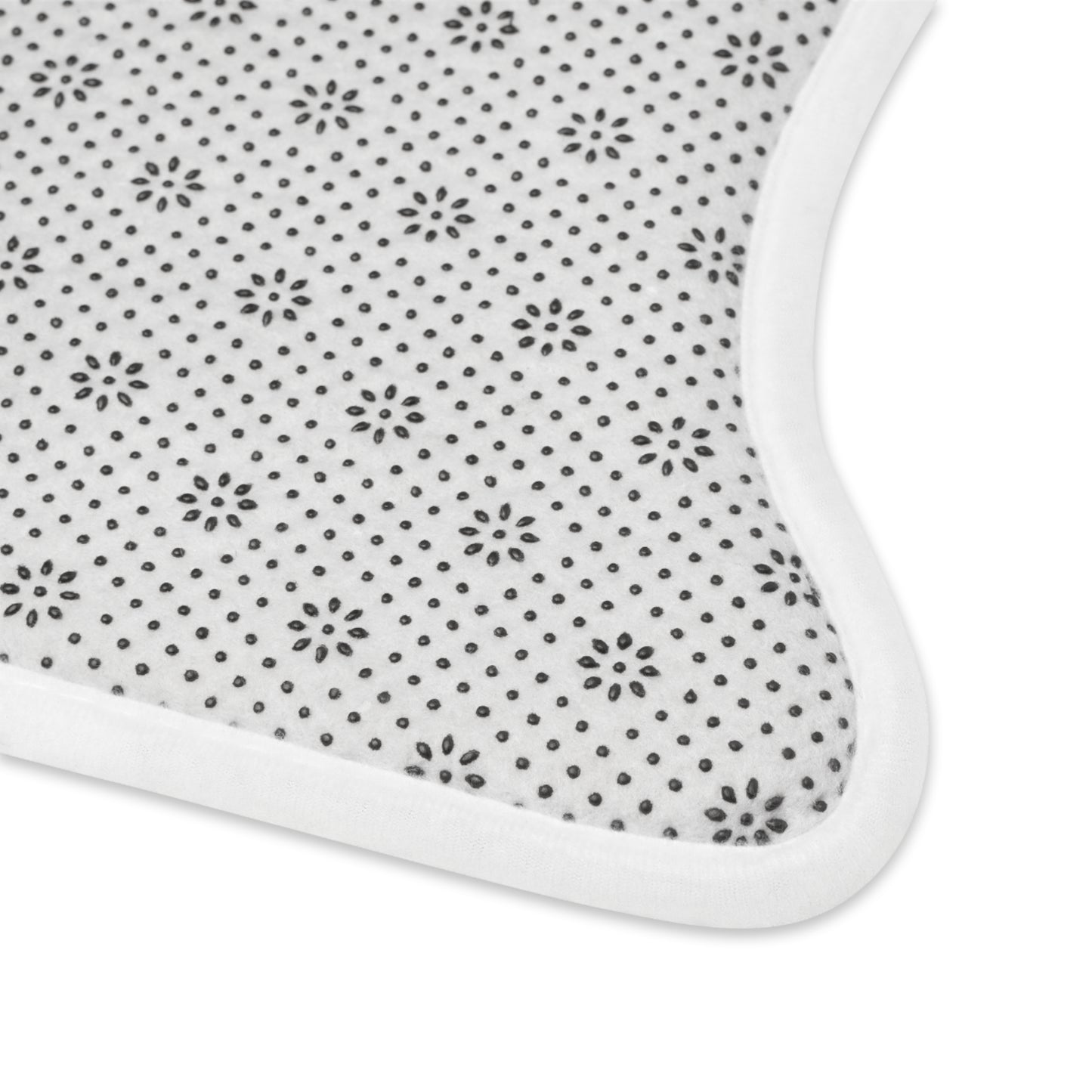 Flowered Bone or Fish Shape Pet Feeding Mats