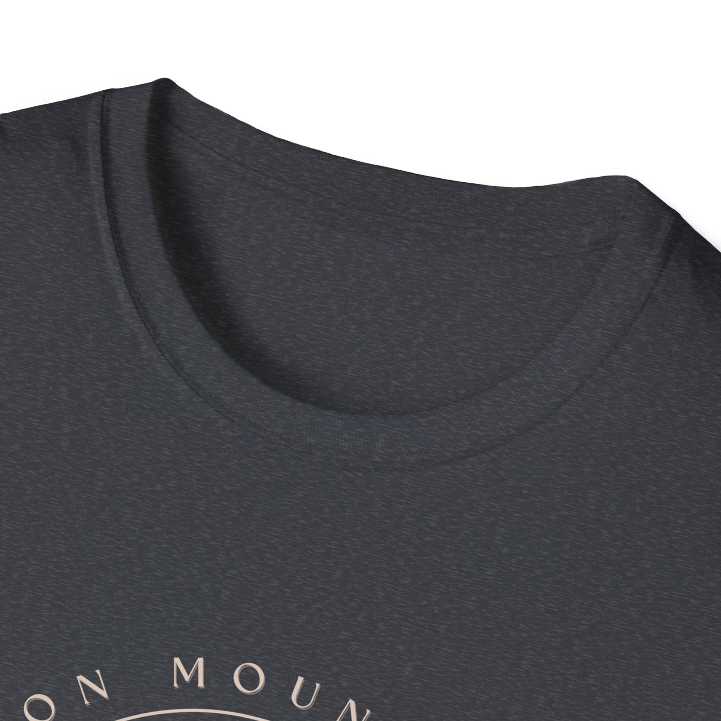 Moon, Mountain, Trees and a Dog T Shirt/Unisex T Shirt/Dog Theme T Shirt