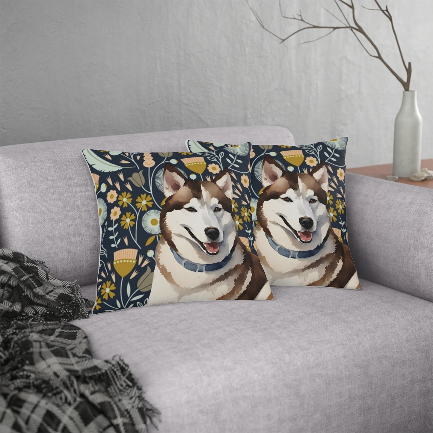 Husky Waterproof Pillows/waterproof pillow/designer pillow