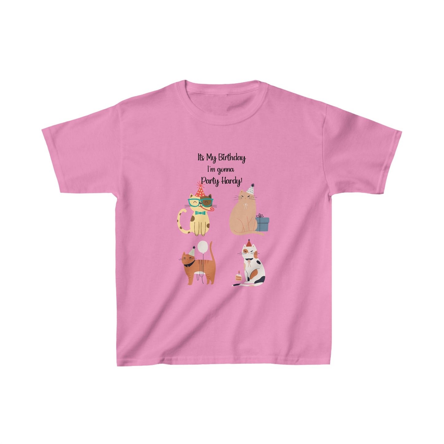 Kids Heavy Cotton™ Tee/Birthday Tee/I'm Gonna Party Hardy Kids Tee