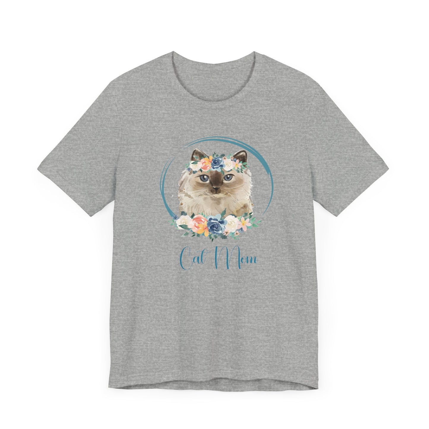 Cat Mom/Mother's Day/Cat Mom T Shirt/Unisex Jersey Short Sleeve Tee