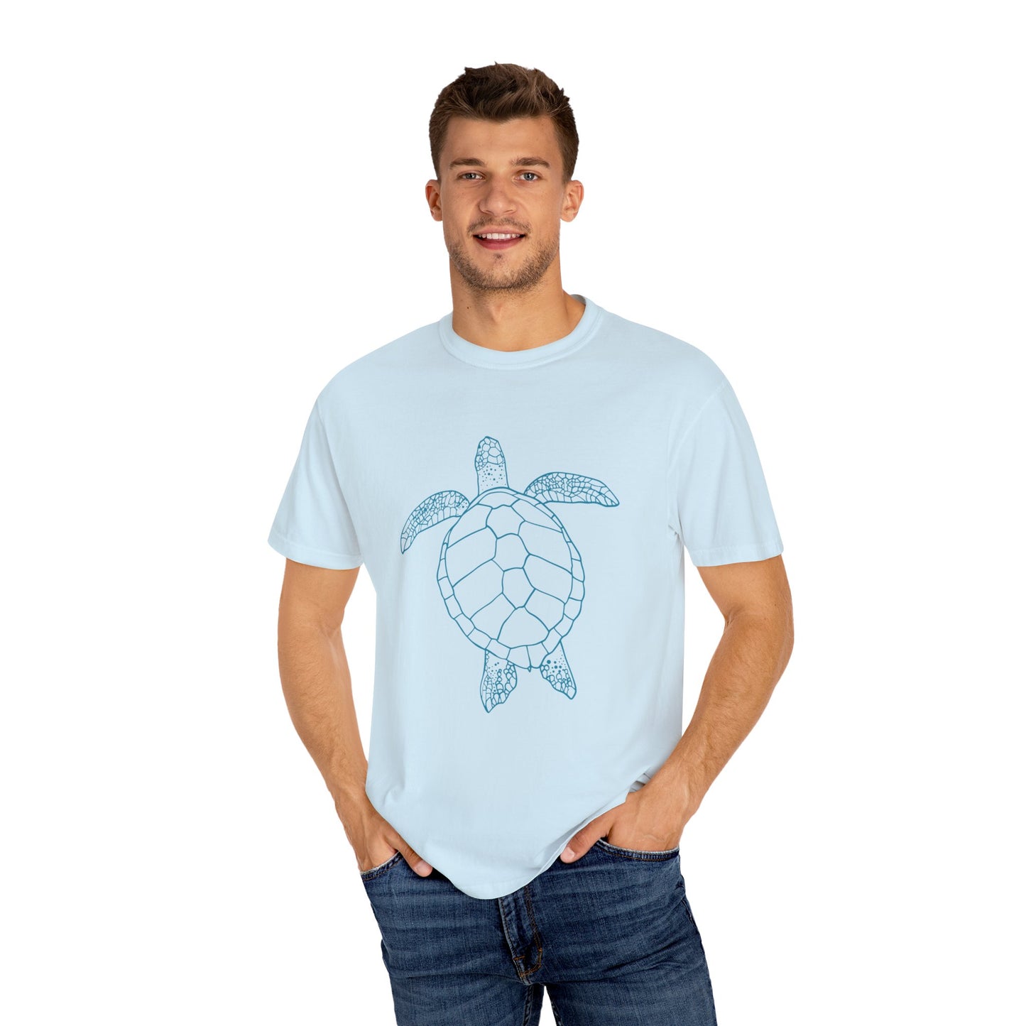 Turtle Theme Unisex Garment-Dyed T-shirt/Comfort Color T Shirts