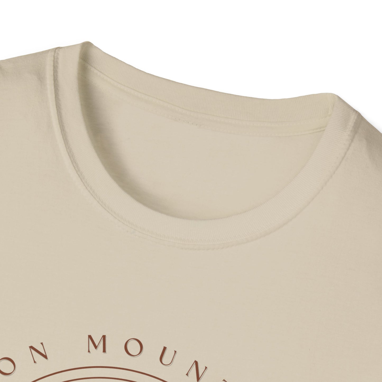 Moon, Mountain, Trees and a Dog T Shirt/Unisex T Shirt/Dog Theme T Shirt