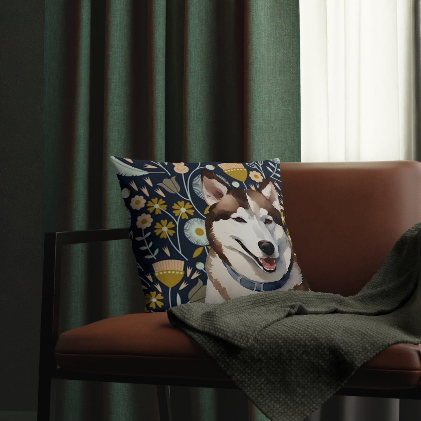 Husky Waterproof Pillows/waterproof pillow/designer pillow