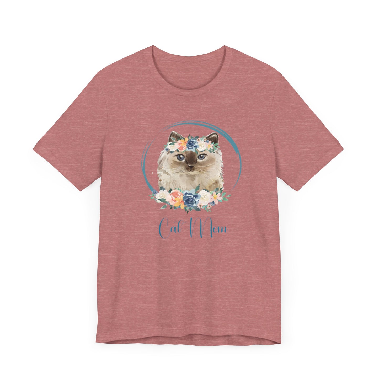 Cat Mom/Mother's Day/Cat Mom T Shirt/Unisex Jersey Short Sleeve Tee