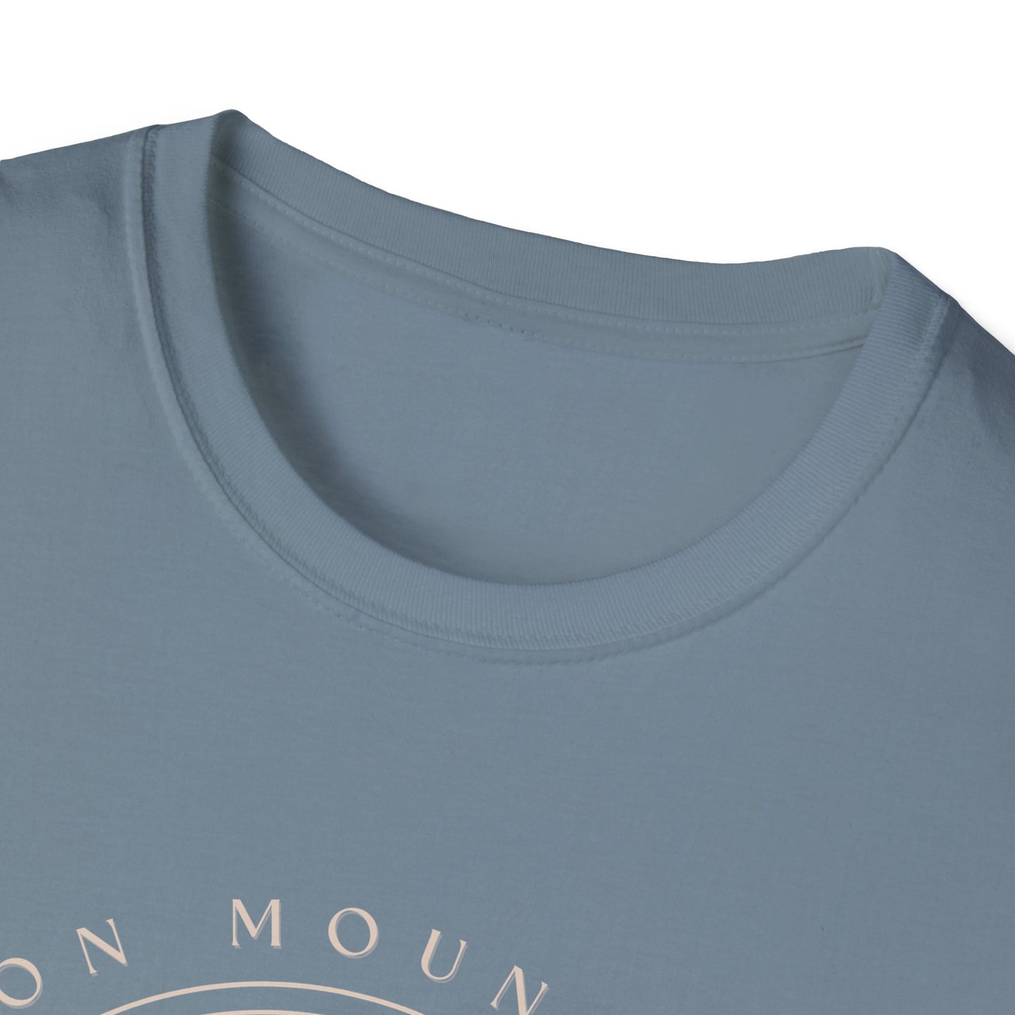 Moon, Mountain, Trees and a Dog T Shirt/Unisex T Shirt/Dog Theme T Shirt