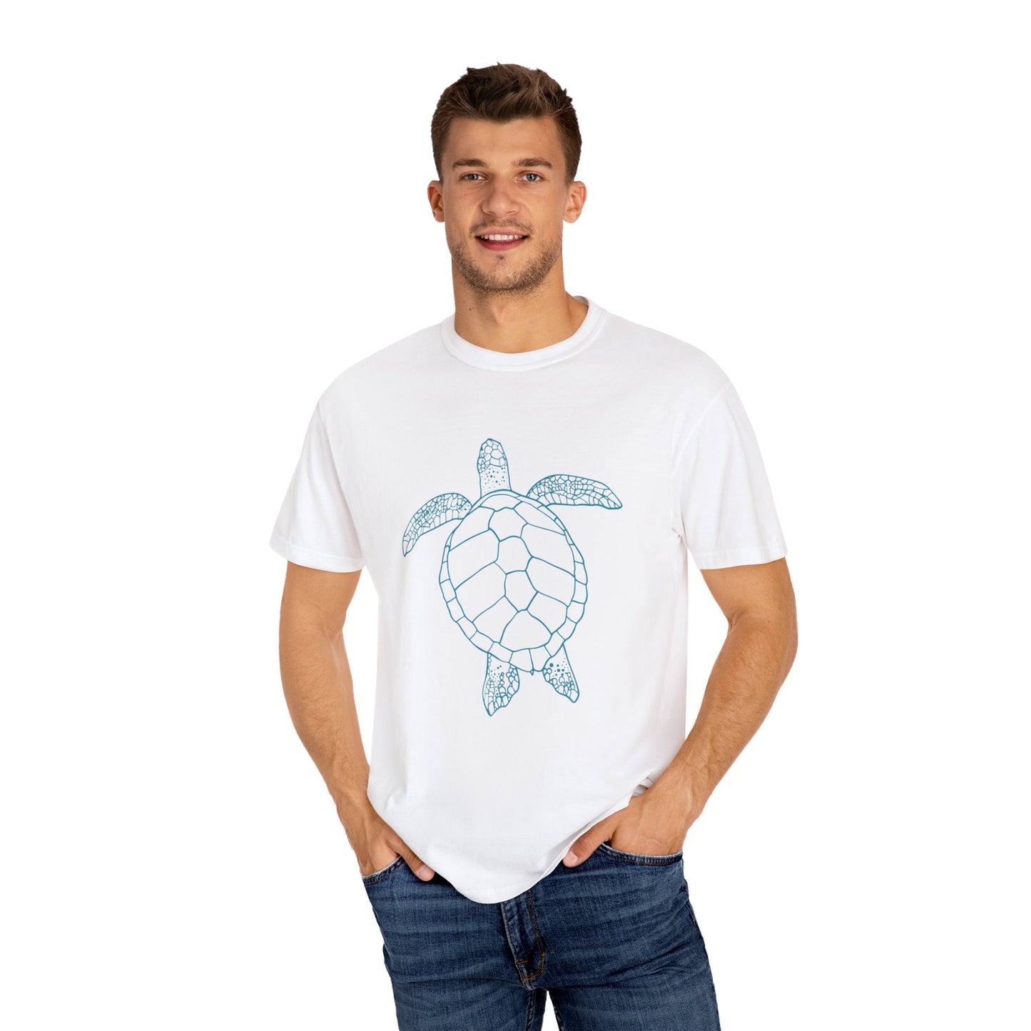 Turtle Theme Unisex Garment-Dyed T-shirt/Comfort Color T Shirts