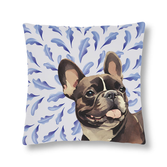 Frenchie Waterproof Pillow/Frenchie Home Decor/Pillow Home Decor