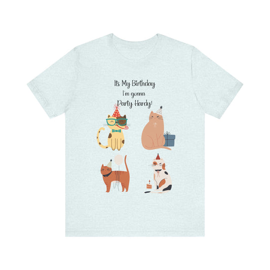 It's My Birthday T Shirt/Unisex Jersey Short Sleeve Tee/Birthday T Shirt