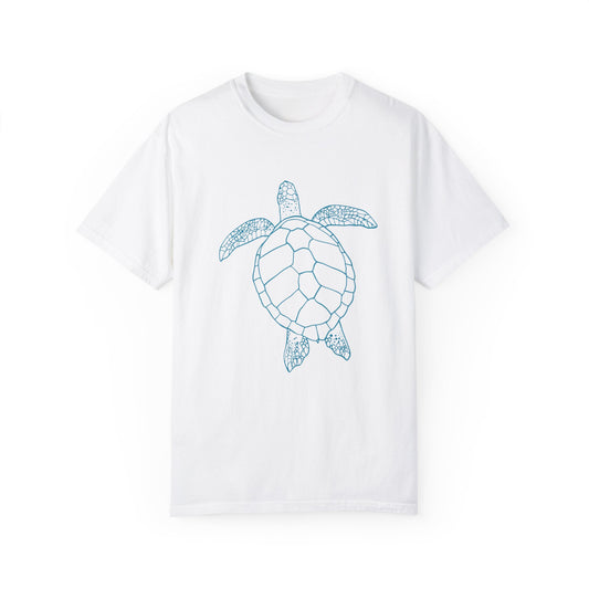 Turtle Theme Unisex Garment-Dyed T-shirt/Comfort Color T Shirts