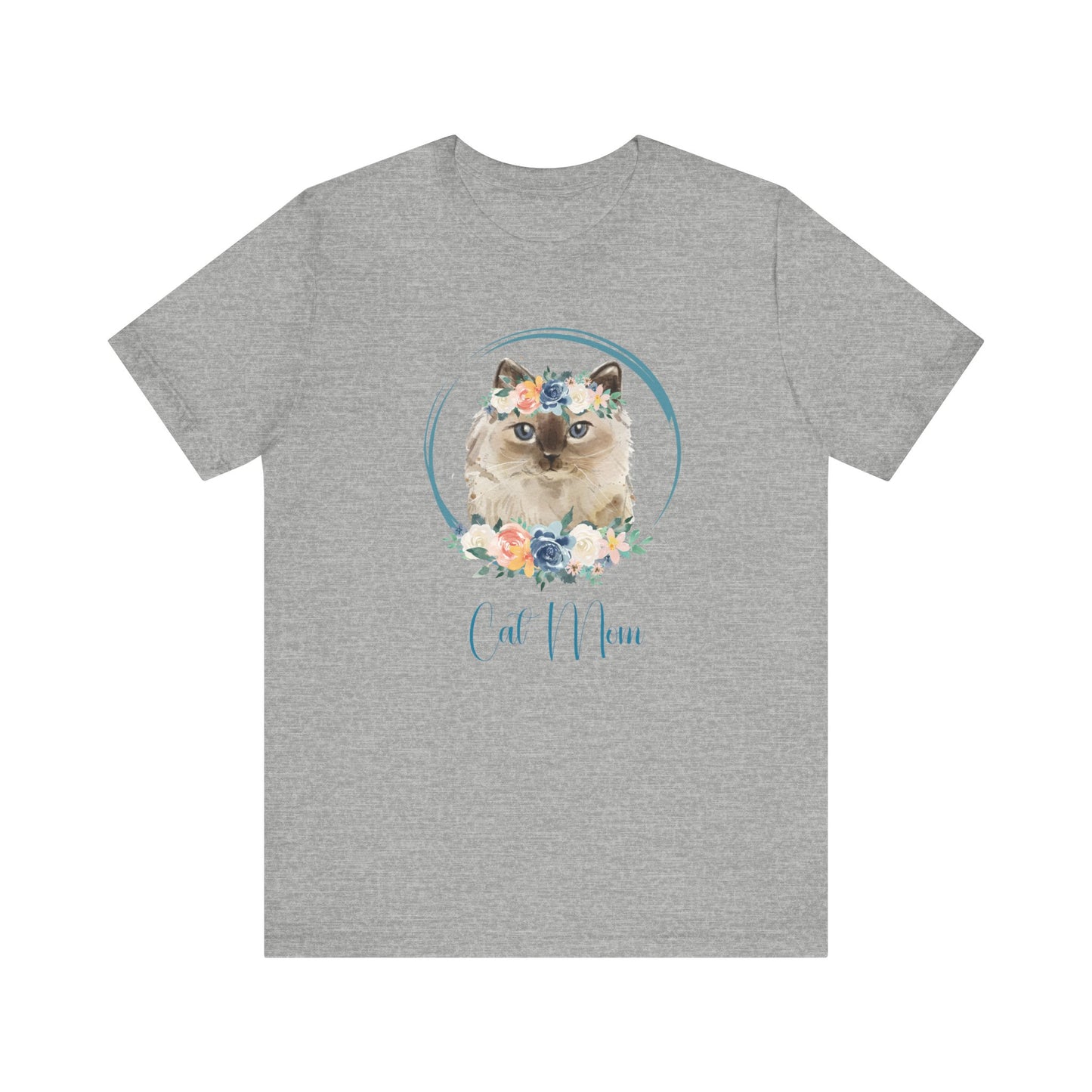 Cat Mom/Mother's Day/Cat Mom T Shirt/Unisex Jersey Short Sleeve Tee