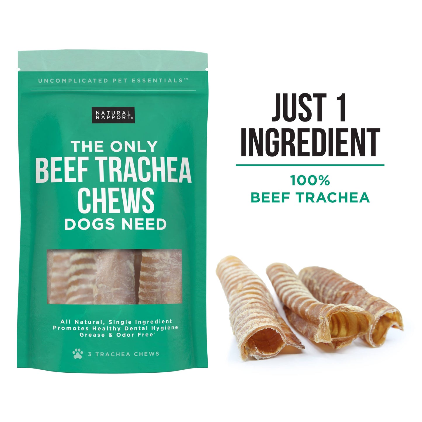 The Only Beef Trachea Chews Dogs Need