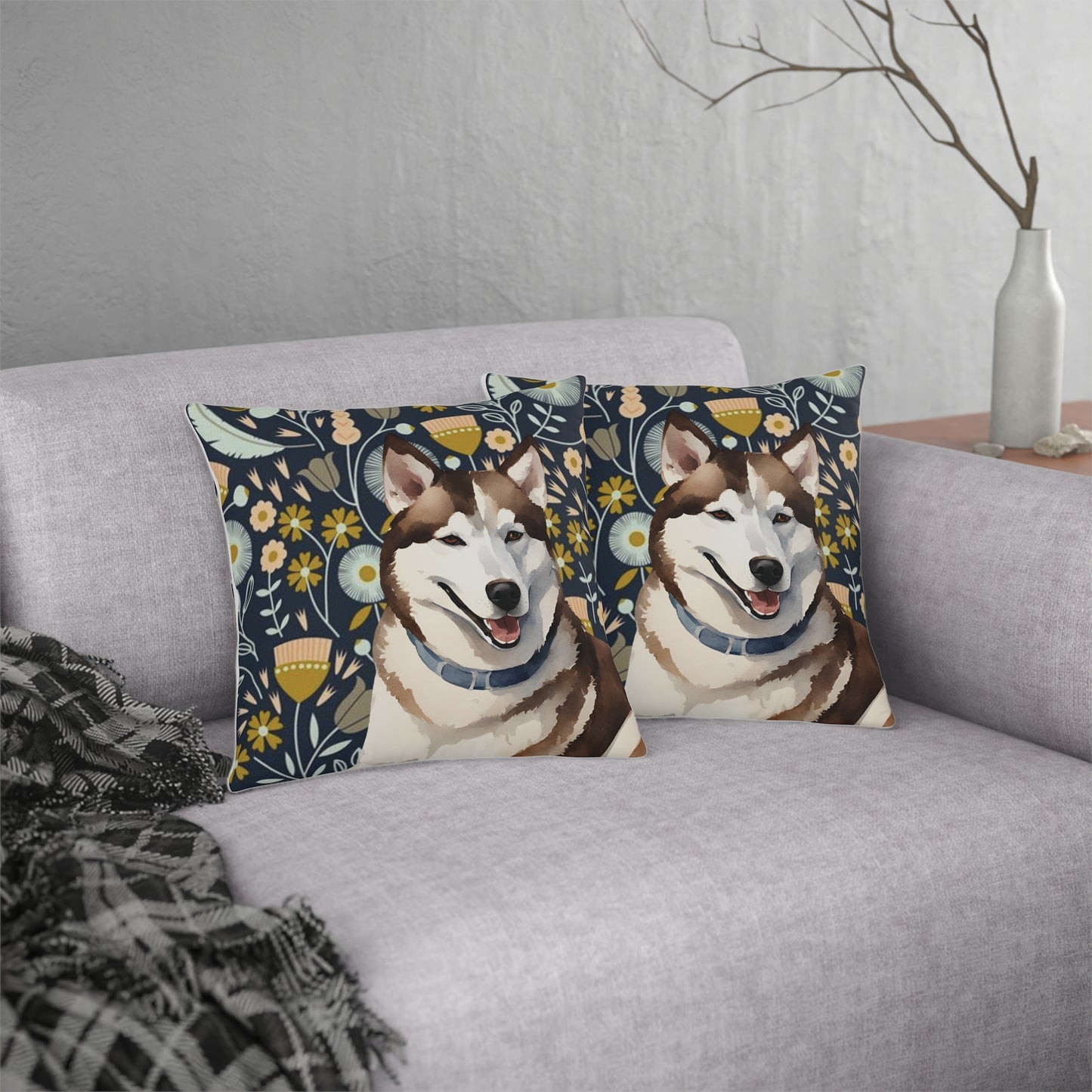 Husky Waterproof Pillows/waterproof pillow/designer pillow