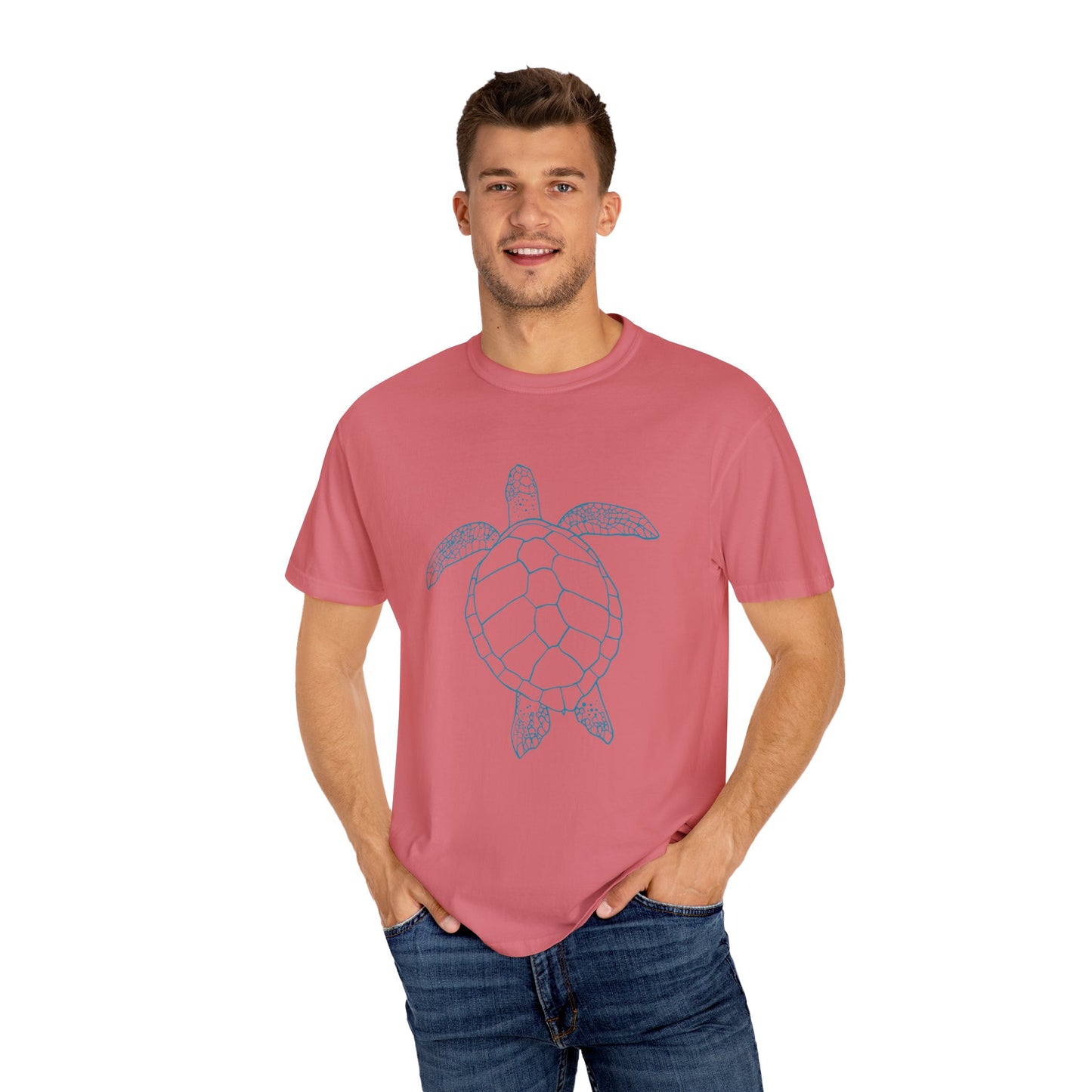 Turtle Theme Unisex Garment-Dyed T-shirt/Comfort Color T Shirts