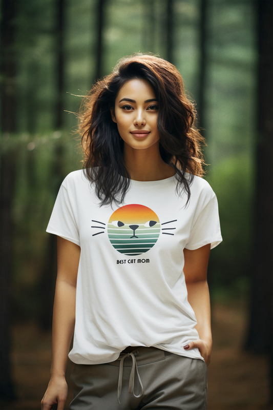 Best Cat Mom//Unisex Jersey Short Sleeve Tee/Gift