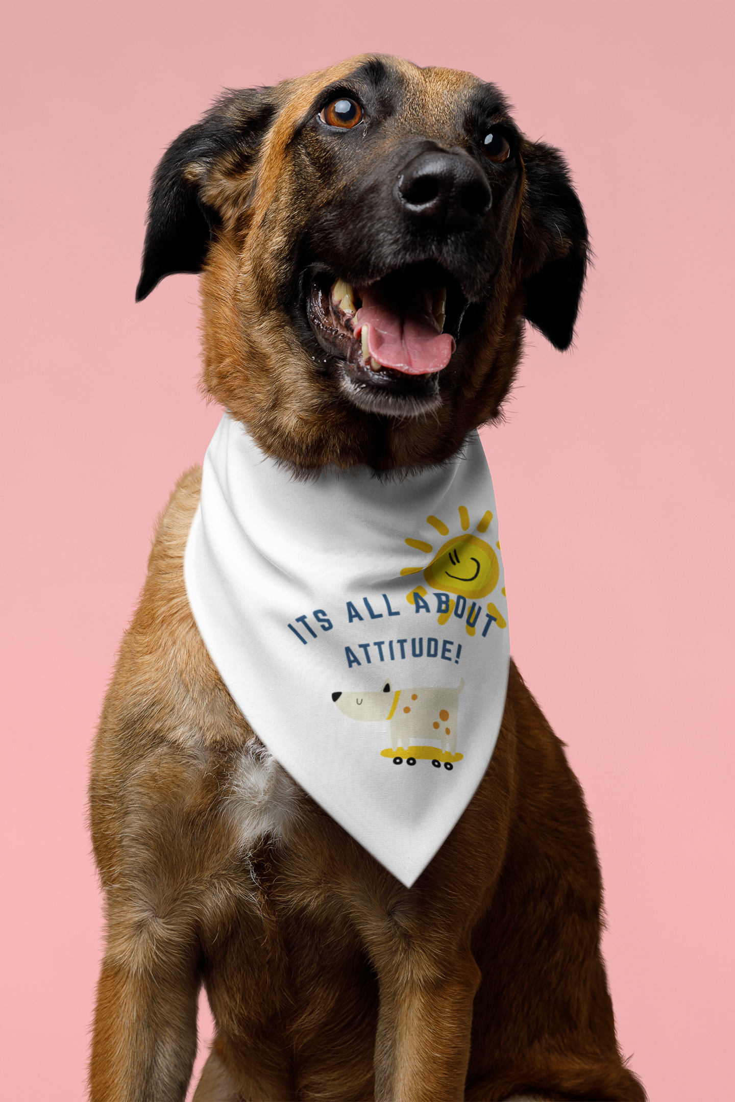 Its All About Attitude Cute Pet Bandana